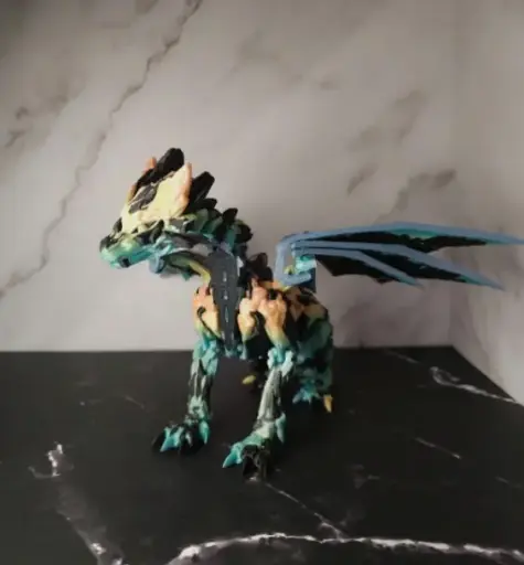Rainbow Kissed Dragon